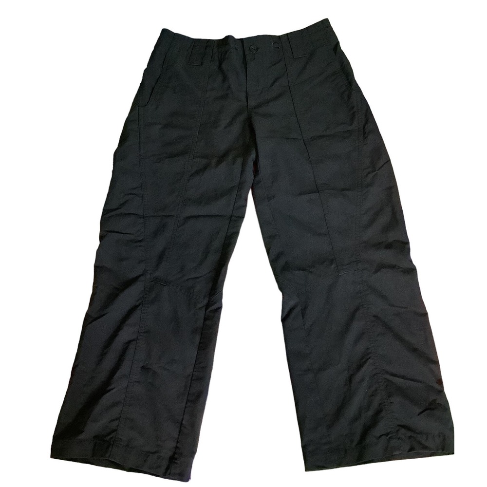 Patagonia Capri Pants Women's Size 2 Black Cropped Hiking Outdoor Lightweight